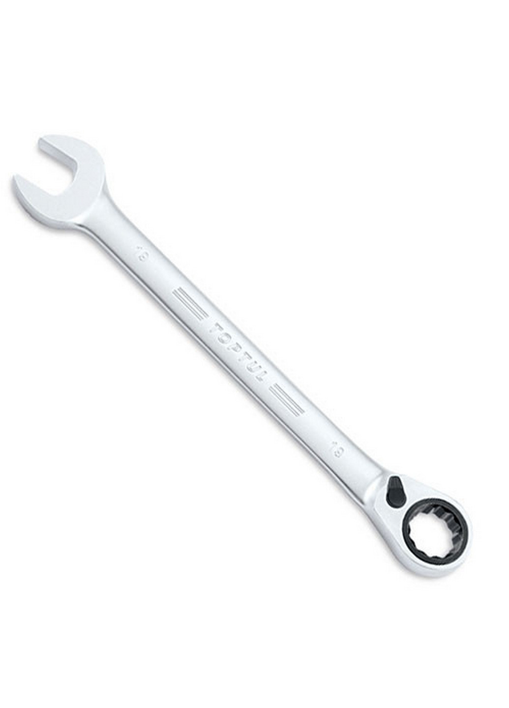 Тримачковий ключ ріжково-накидний 27мм TOPTUL (267654345)