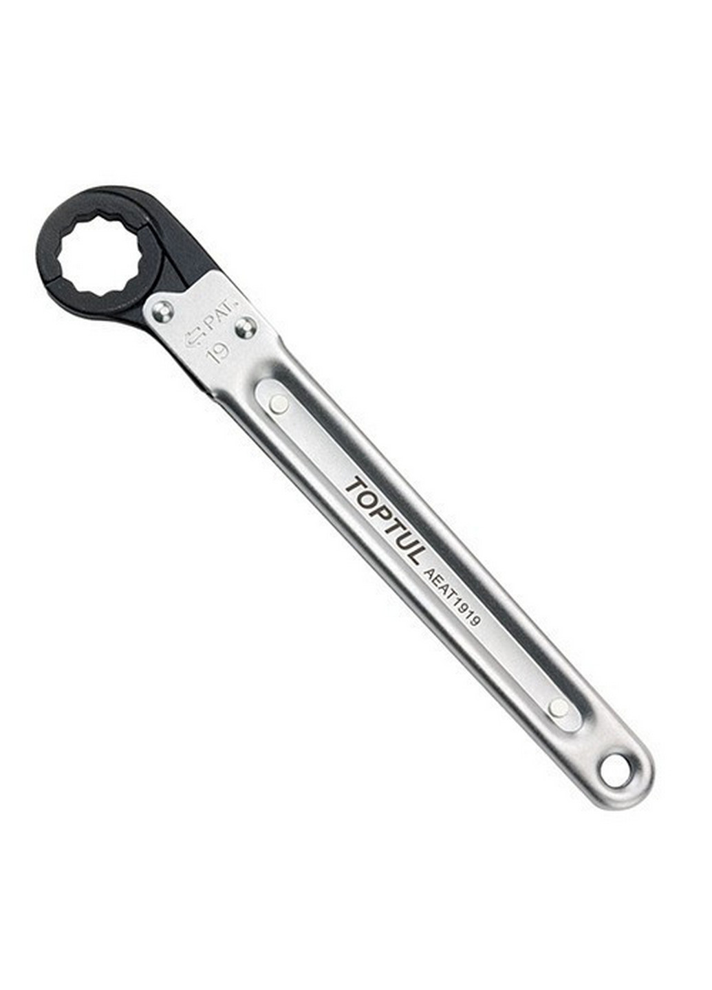 Ключ раскрывающийся с трещоткой 19мм TOPTUL (267657299)