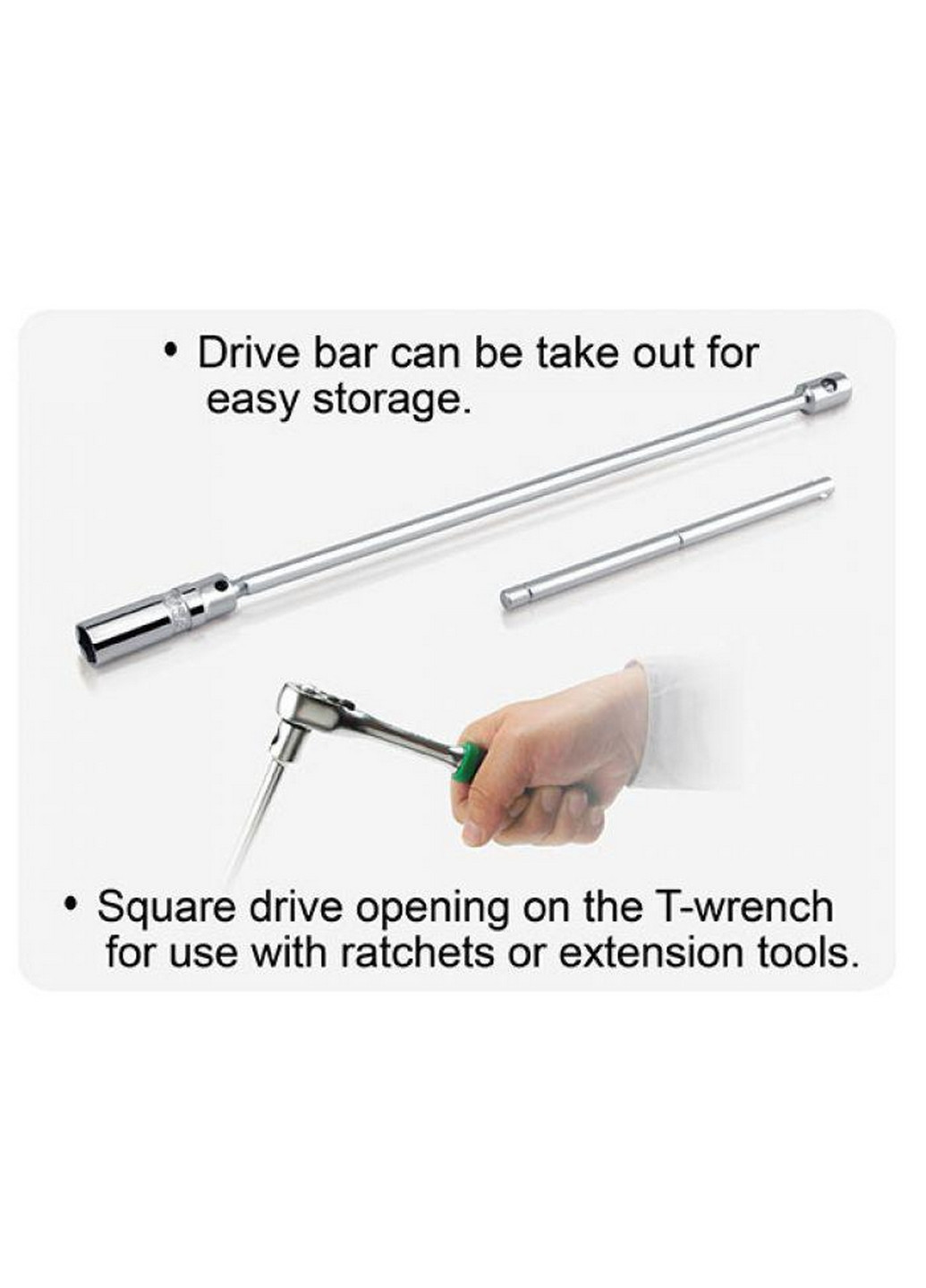 Свечной ключ с магнитом Т-образный 16мм L450мм TOPTUL (267654284)