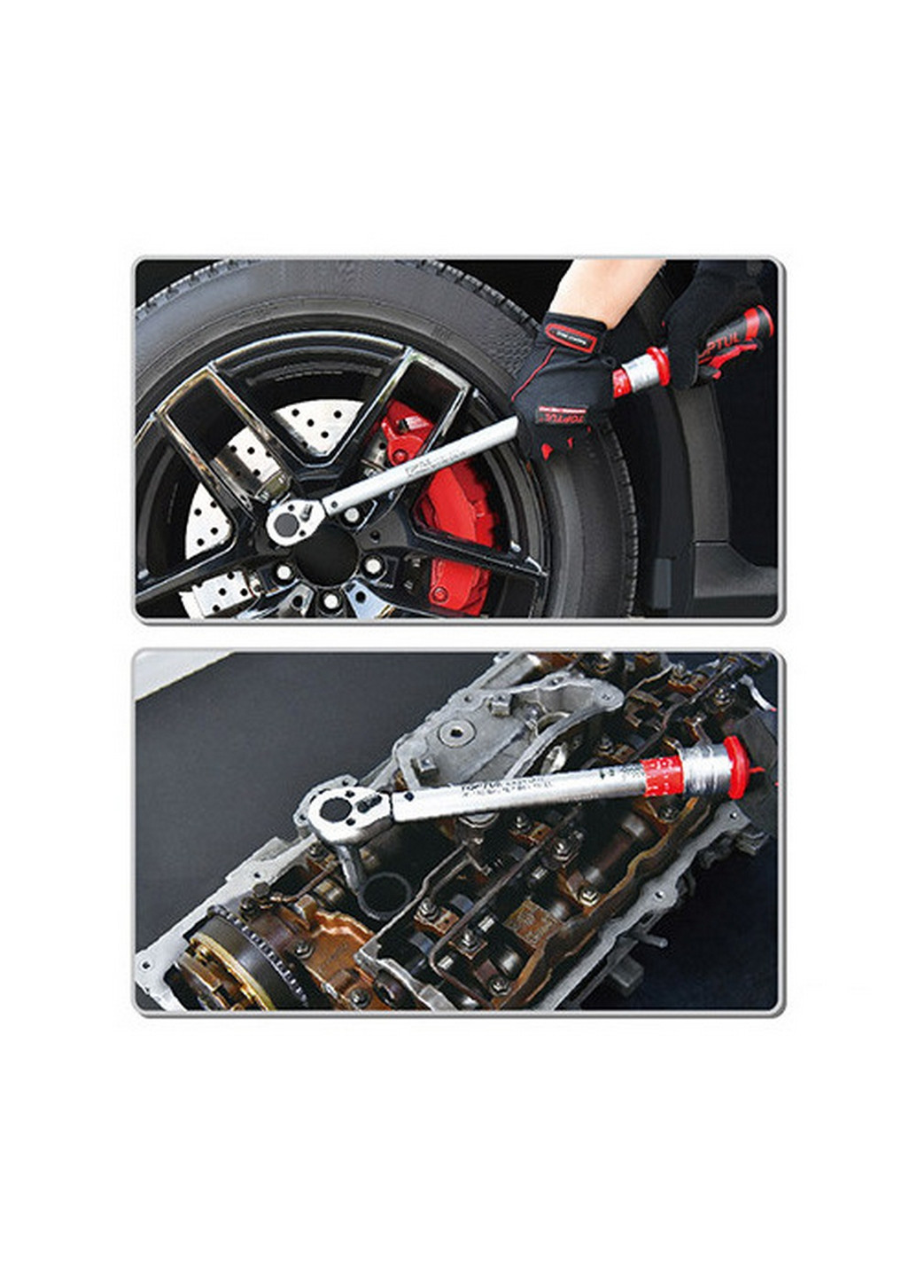 Динамометричний ключ 1/2"x525мм 40-210Nm TOPTUL (267656326)