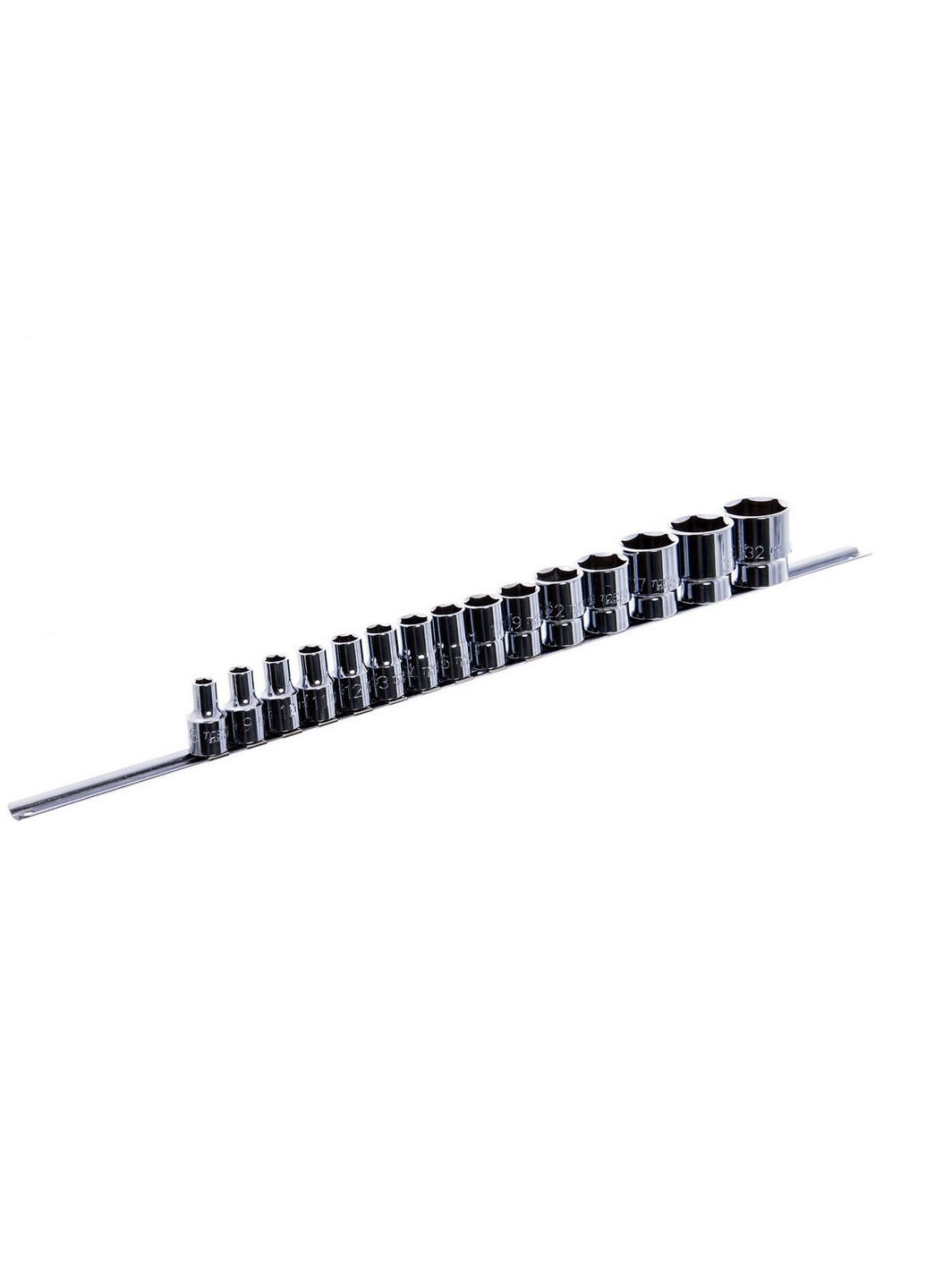 Комплект 12-гранных головок на планке 12-гр. 1/2" 15ед. 8-32мм TOPTUL (267658130)