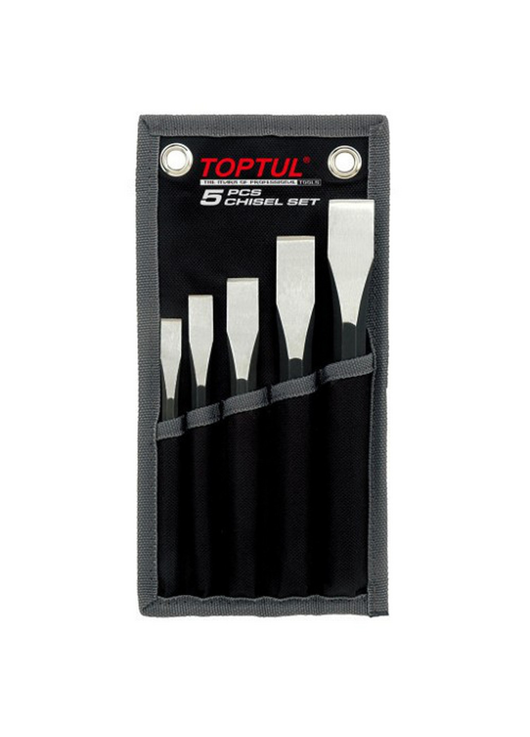 Комплект зубил 5ед. в чехле TOPTUL (267659341)