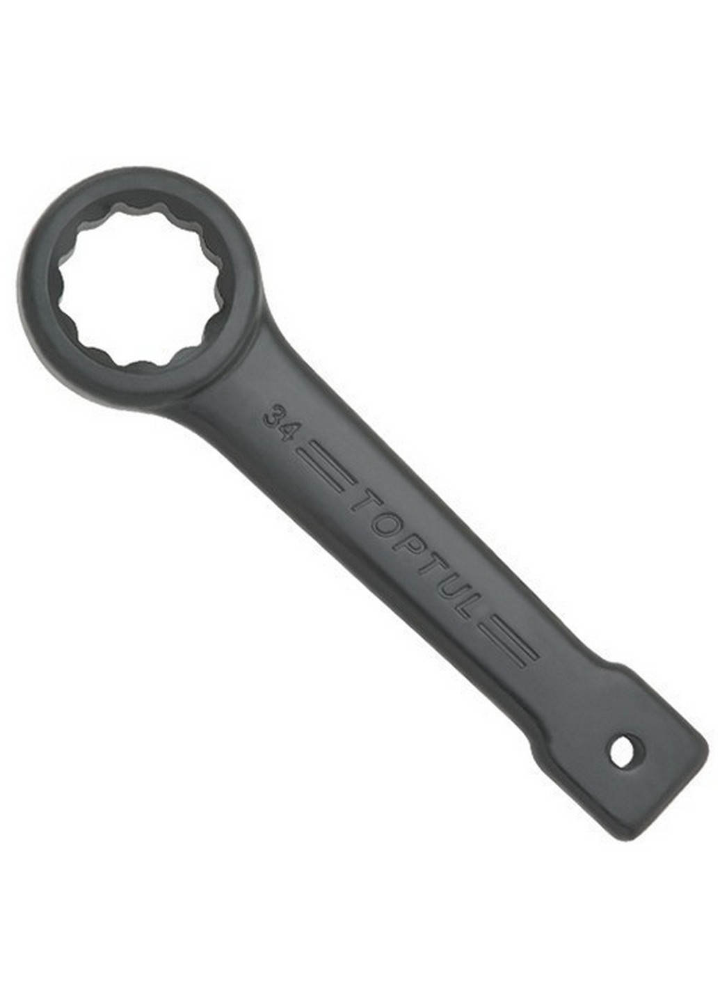 Ггайковий ключ накидний односторонній (ударний) 90мм TOPTUL (267656355)