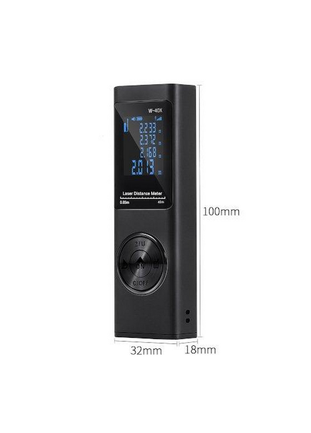 Лазерний далекомір 40 м No Brand (267659823)