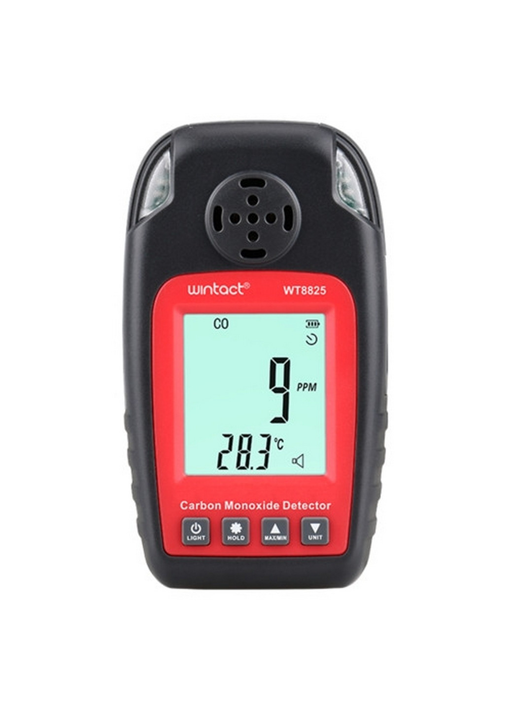 Газоанализатор СО + термометр (0-1000 ppm, 0-50°C) Wintact (267659595)