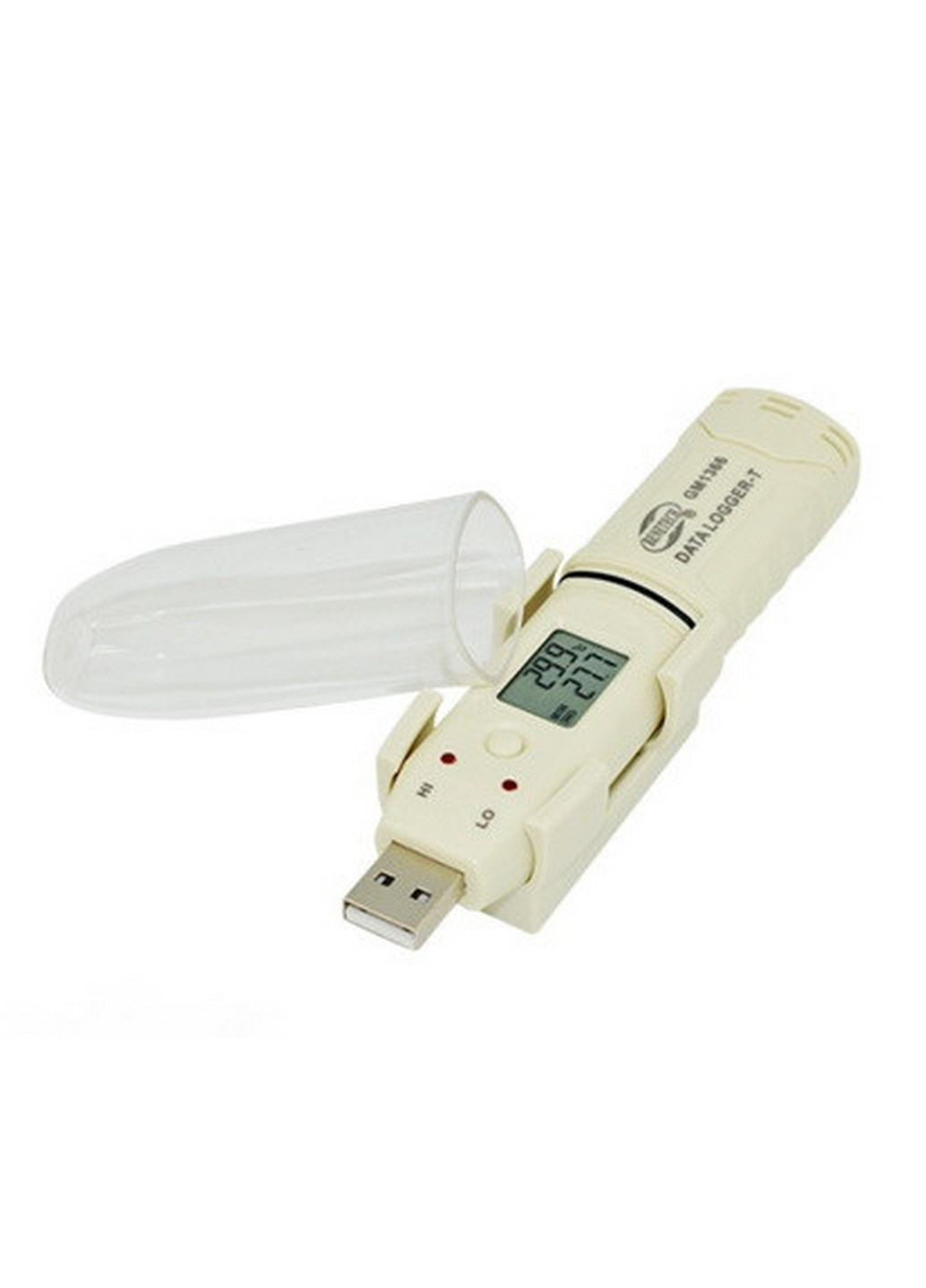 Даталоггер температури USB, -30-80°C BENETECH (267656596)