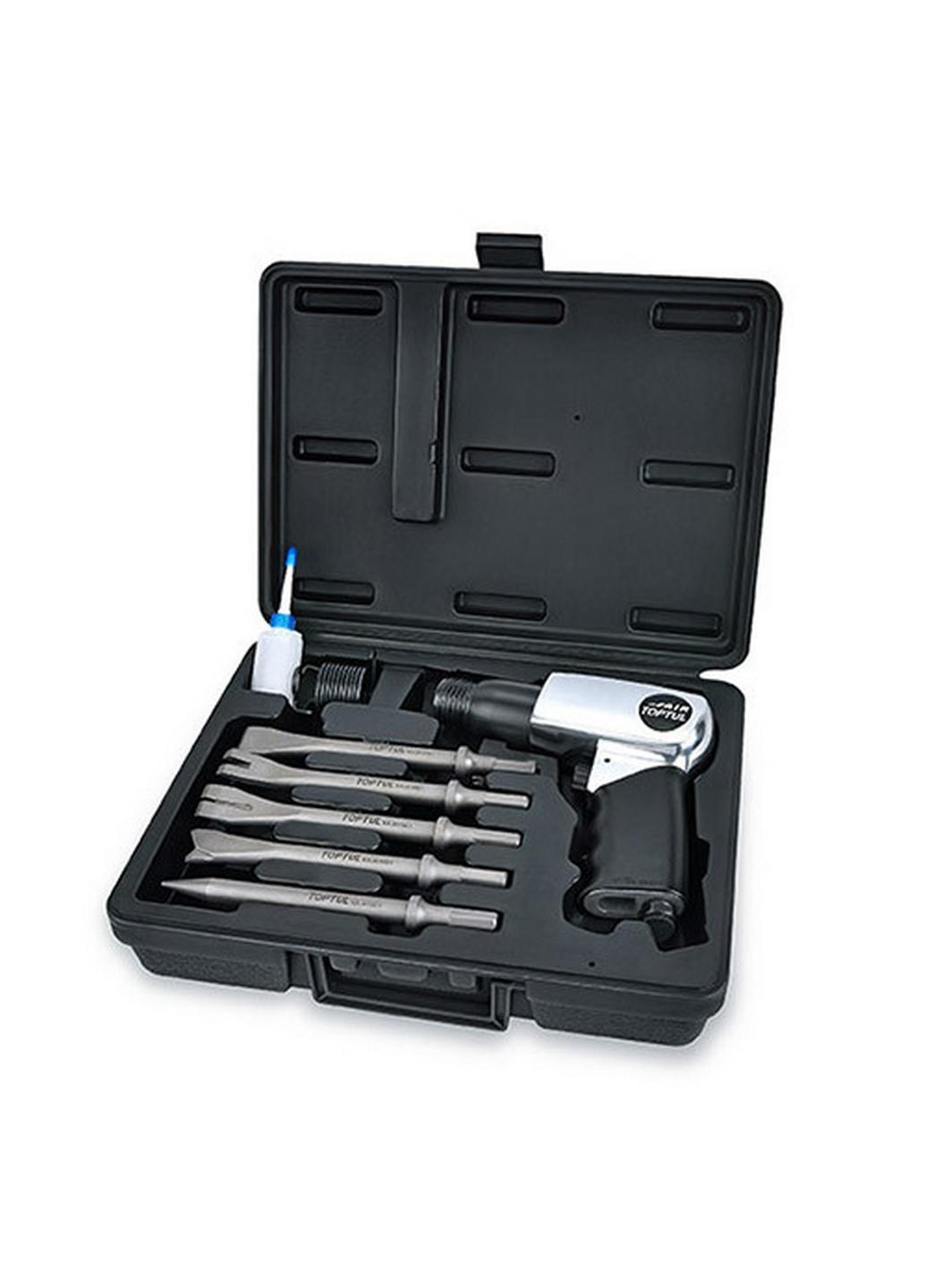 Відбійний пневматичний молоток із комплектом зубил 7од. TOPTUL (267659133)