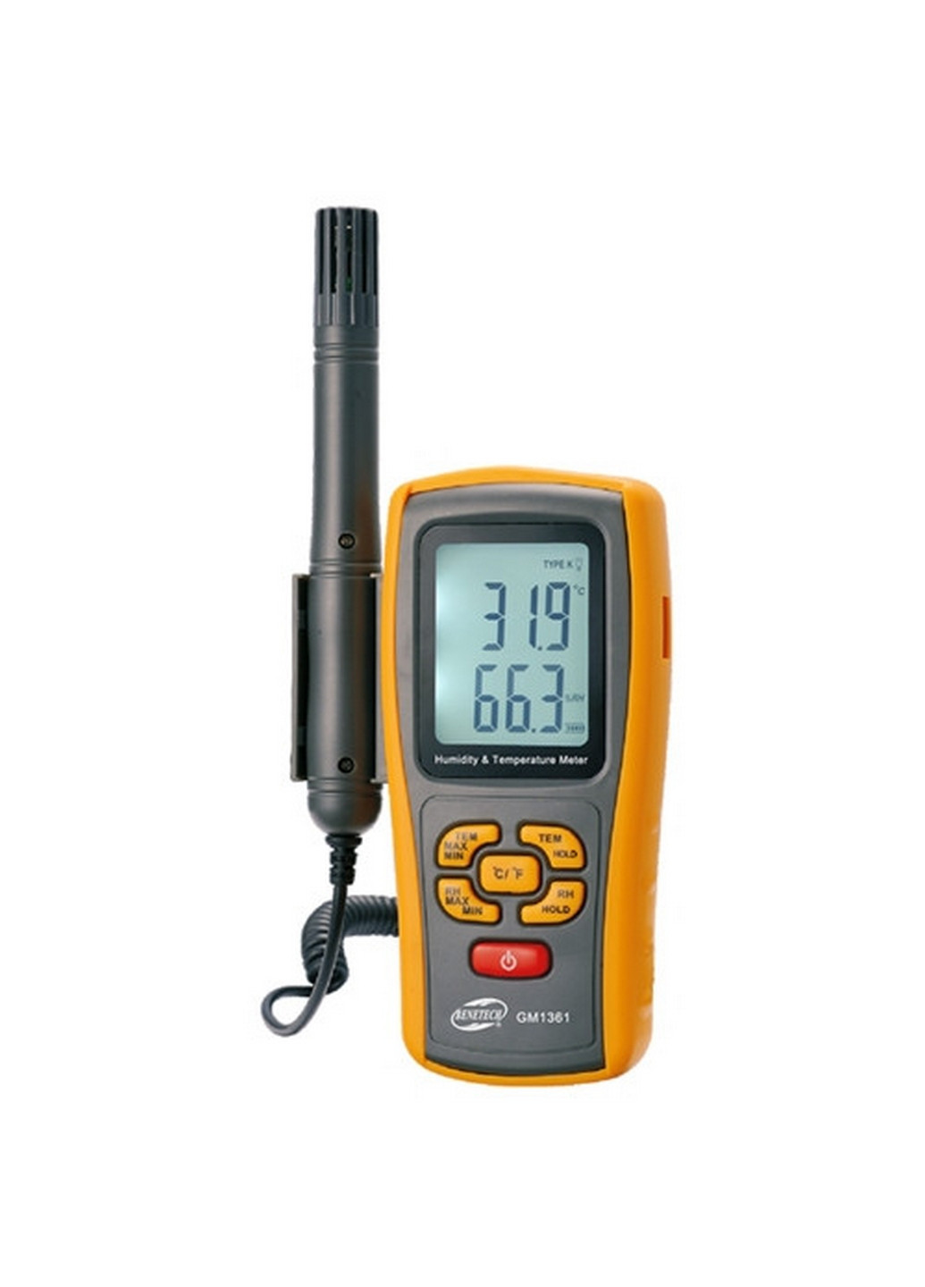 Термогигрометр электронный 0-100%, -10-50°C BENETECH (267660233)