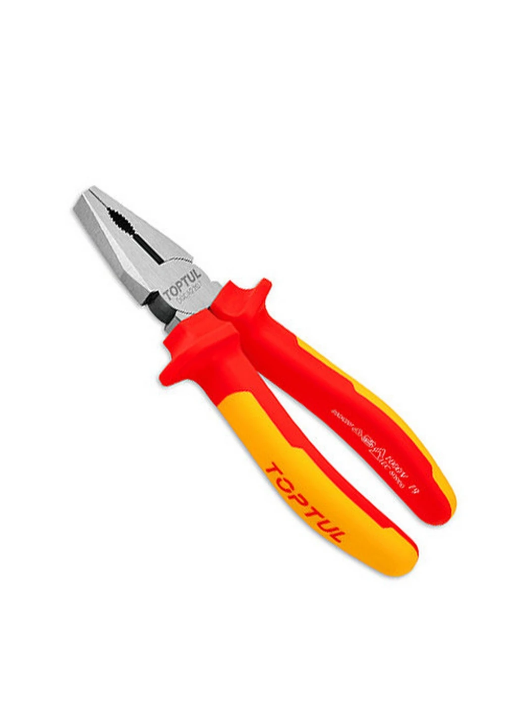 Плоскогубцы с изолированными ручками (пассатижи) 8" 1000V VDE TOPTUL (267658078)