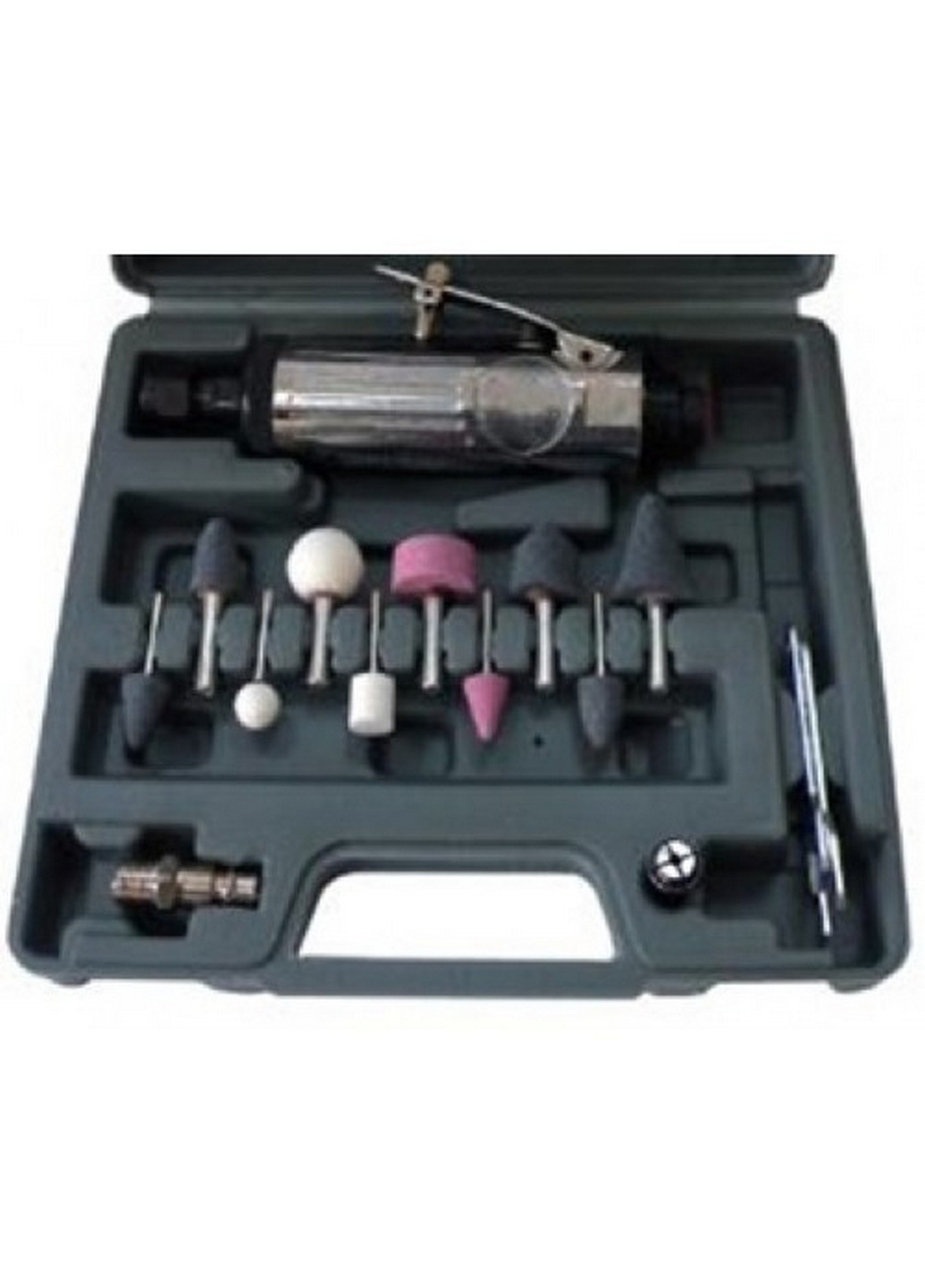 Зачисна пневмомашинка з комплектом шліфувального каміння AIRKRAFT (267655354)