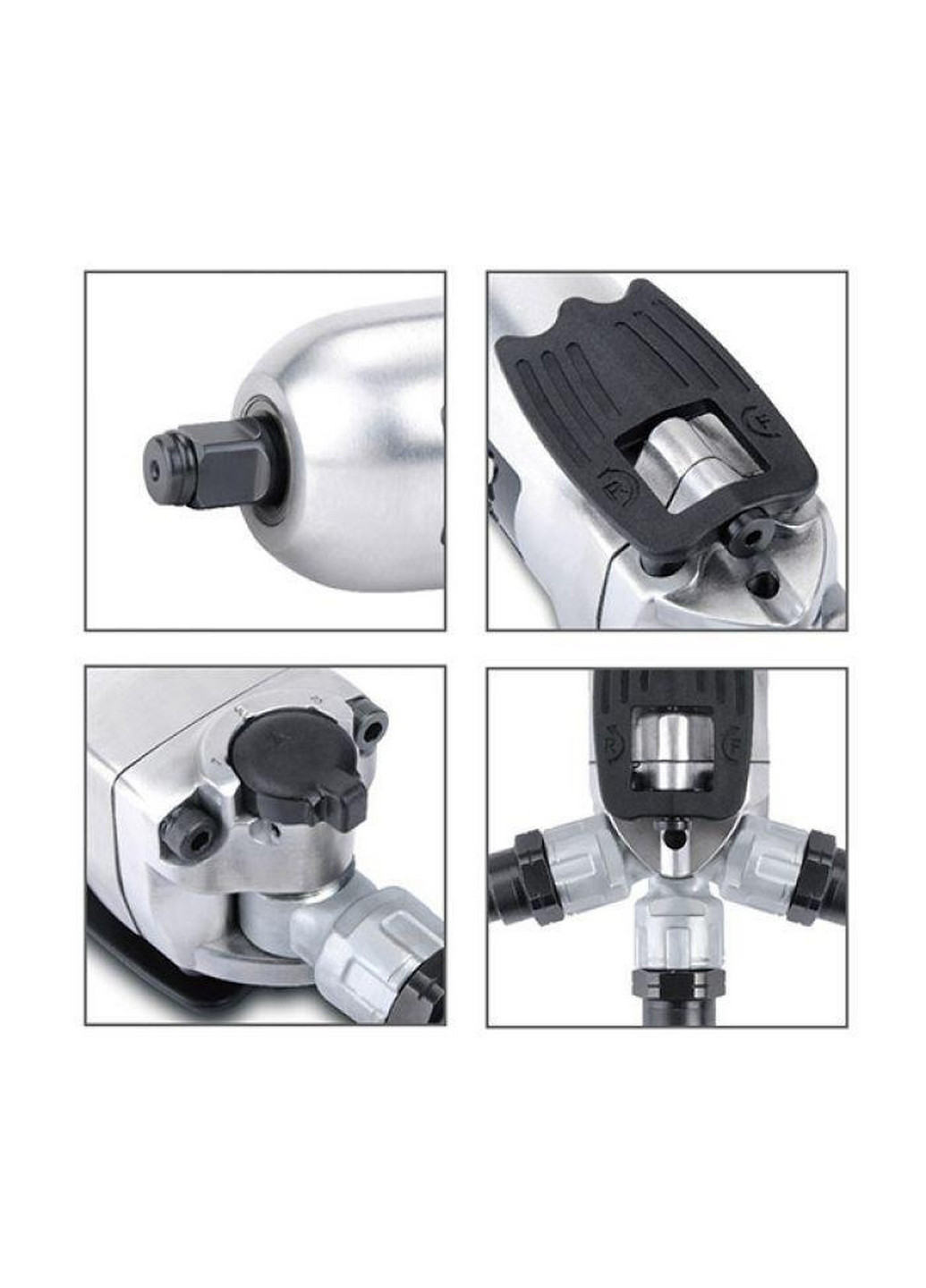 Пневмогайковерт професійний 3/8" 108N/m 12000об/хв Mini Butterfly Type TOPTUL (267656347)