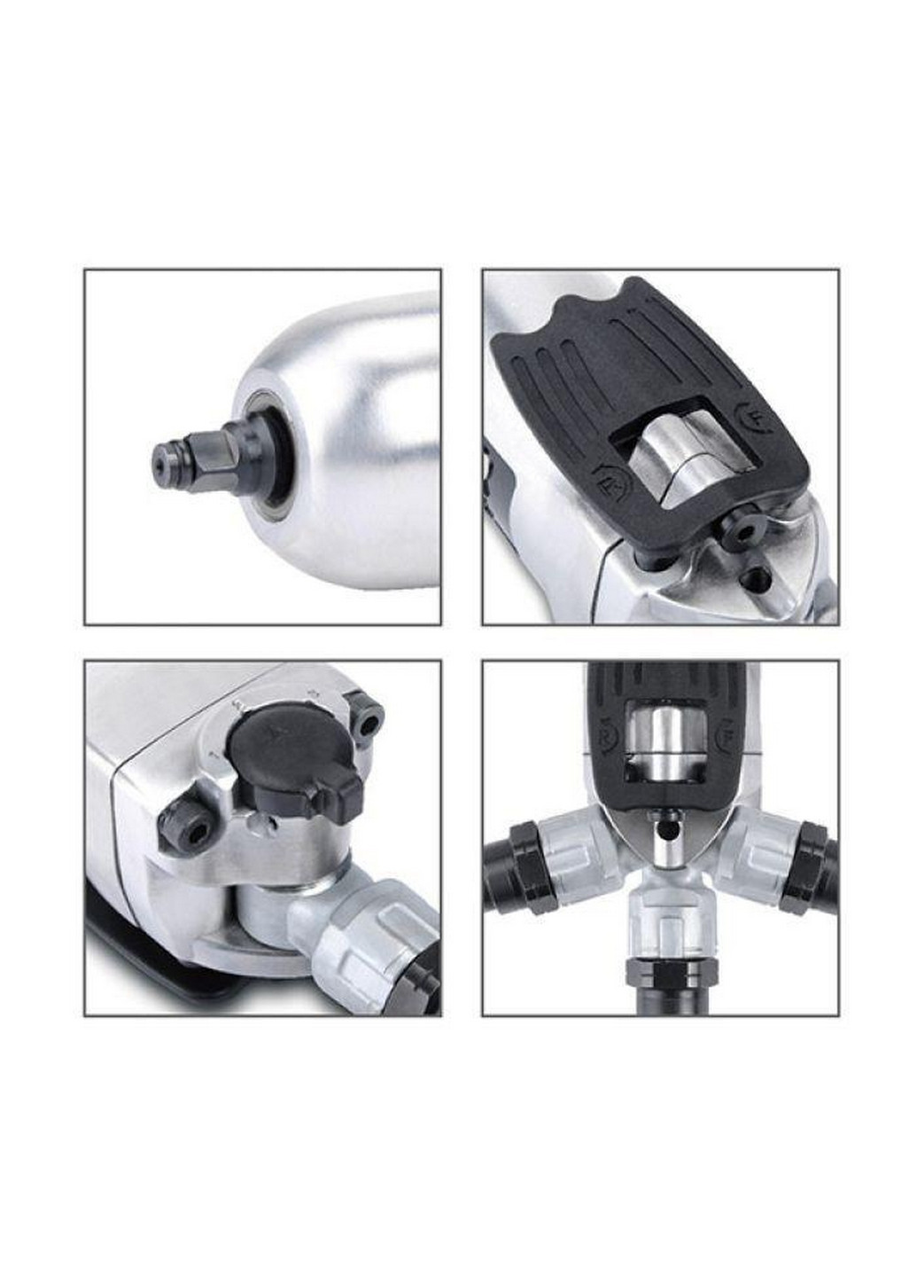 Пневмогайковерт профессиональный 1/4" 108N/m 12000об/мин Mini Butterfly Type TOPTUL (267654353)