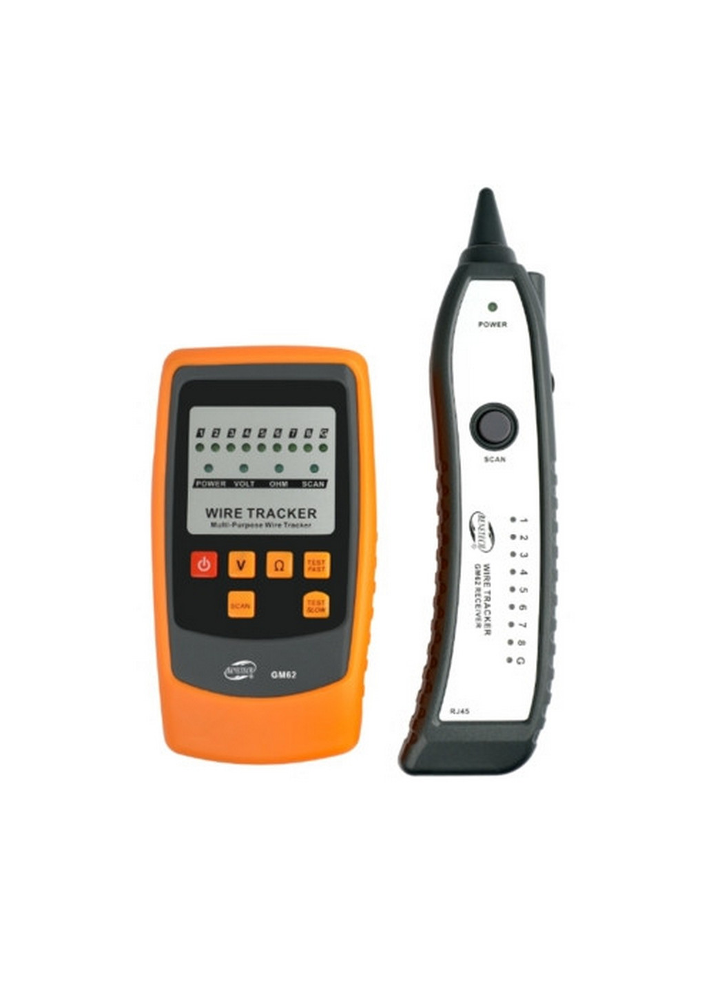 Кабельний тестер RJ-45 та RJ-11 BENETECH (267655577)