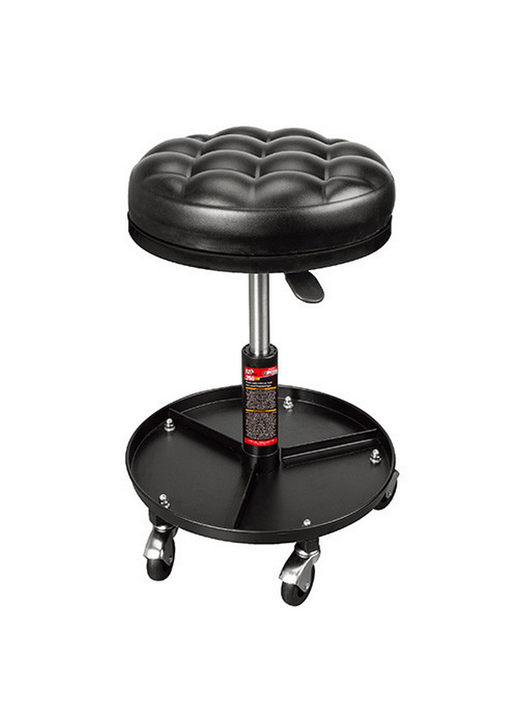 Стул автослесаря регулируемый с инструментальной полкой TORIN (267657495)