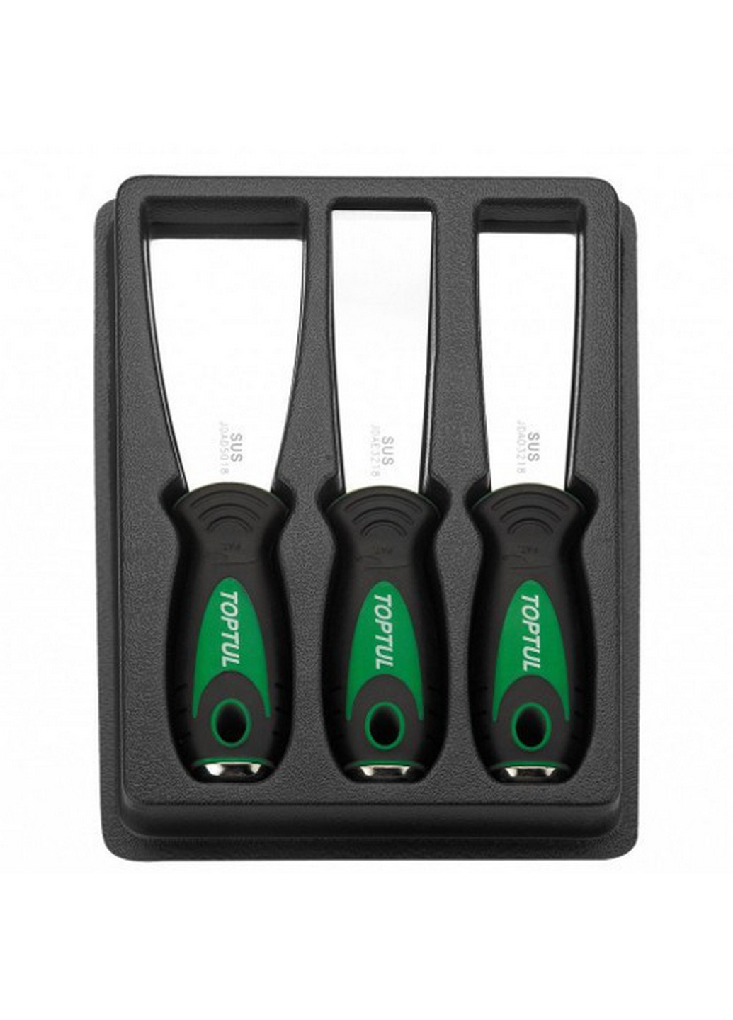 Комплект скребков для кузовных работ 3ед. TOPTUL (267657226)