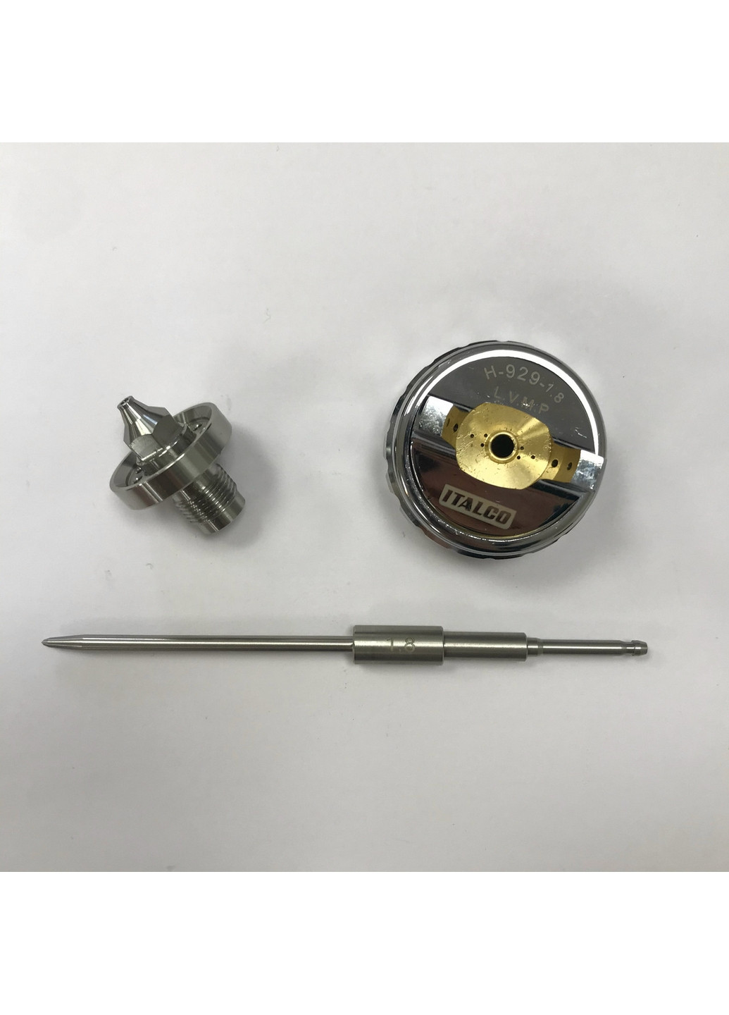 Комплект форсунки сменный для краскопультов H-929 LVMP, диаметр 1,8мм NS-LM ITALCO (267654467)