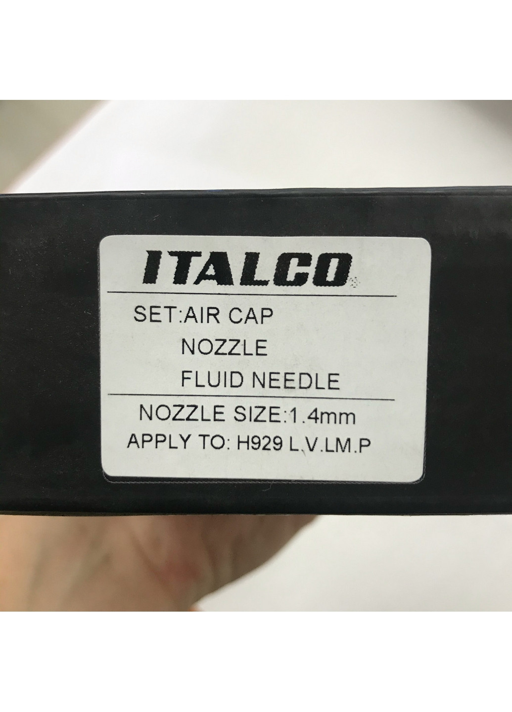Комплект форсунки змінний для фарбопультів H-929 LVMP, діаметр 1,4мм NS-LM ITALCO (267658393)