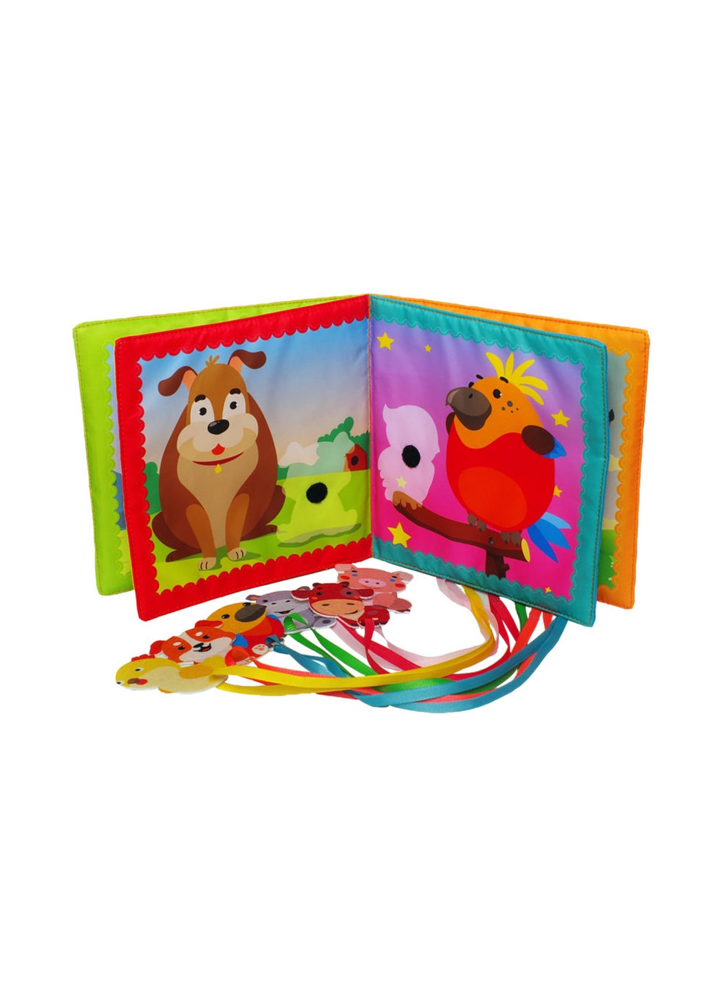 Книга мягкая "Кто моя мама?" 19х21х4 см Книжковий хмарочос (267656934)