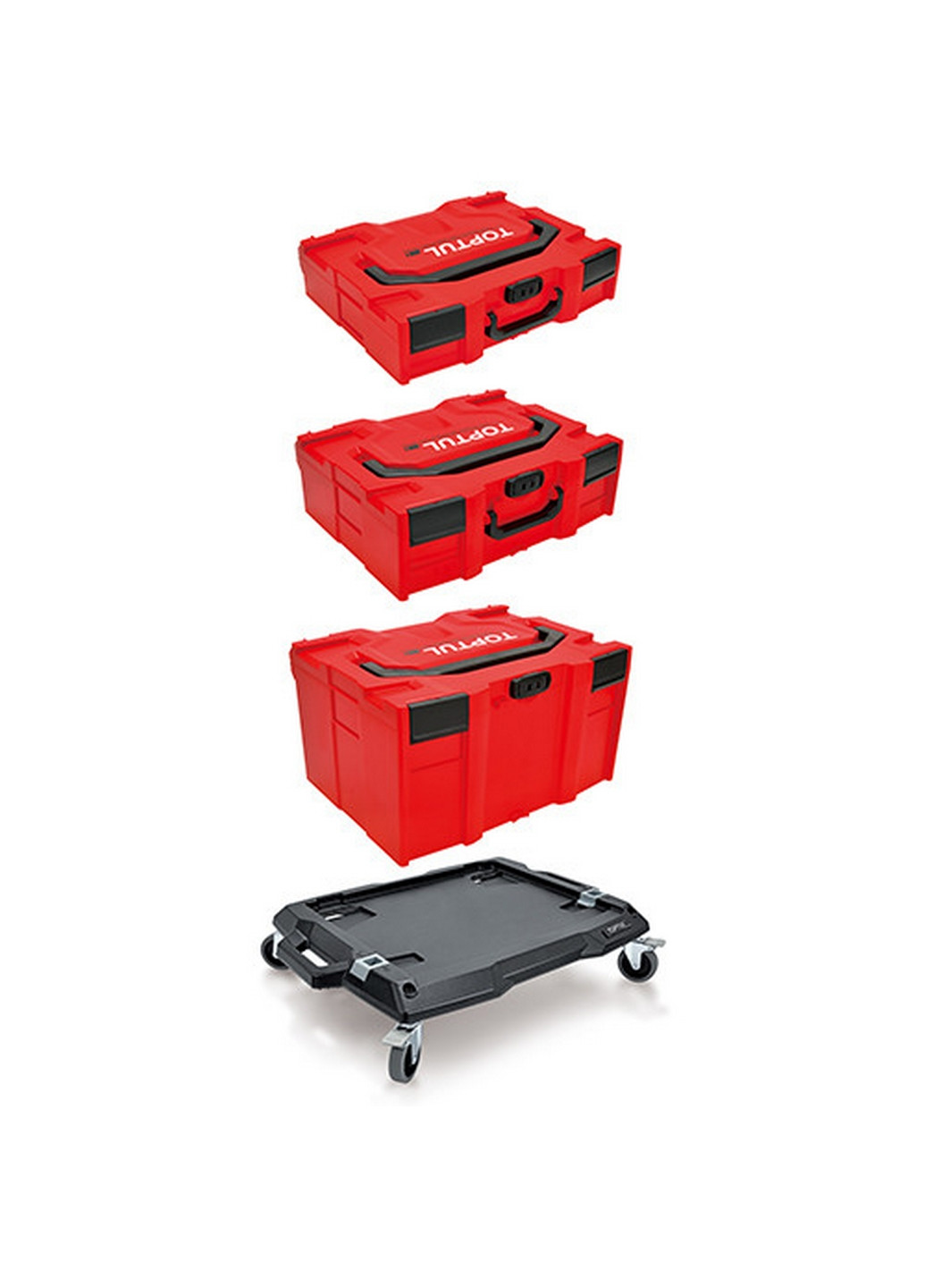 Модульный ящик для инструмента 456x372x155мм (пластик) TOPTUL (267656296)