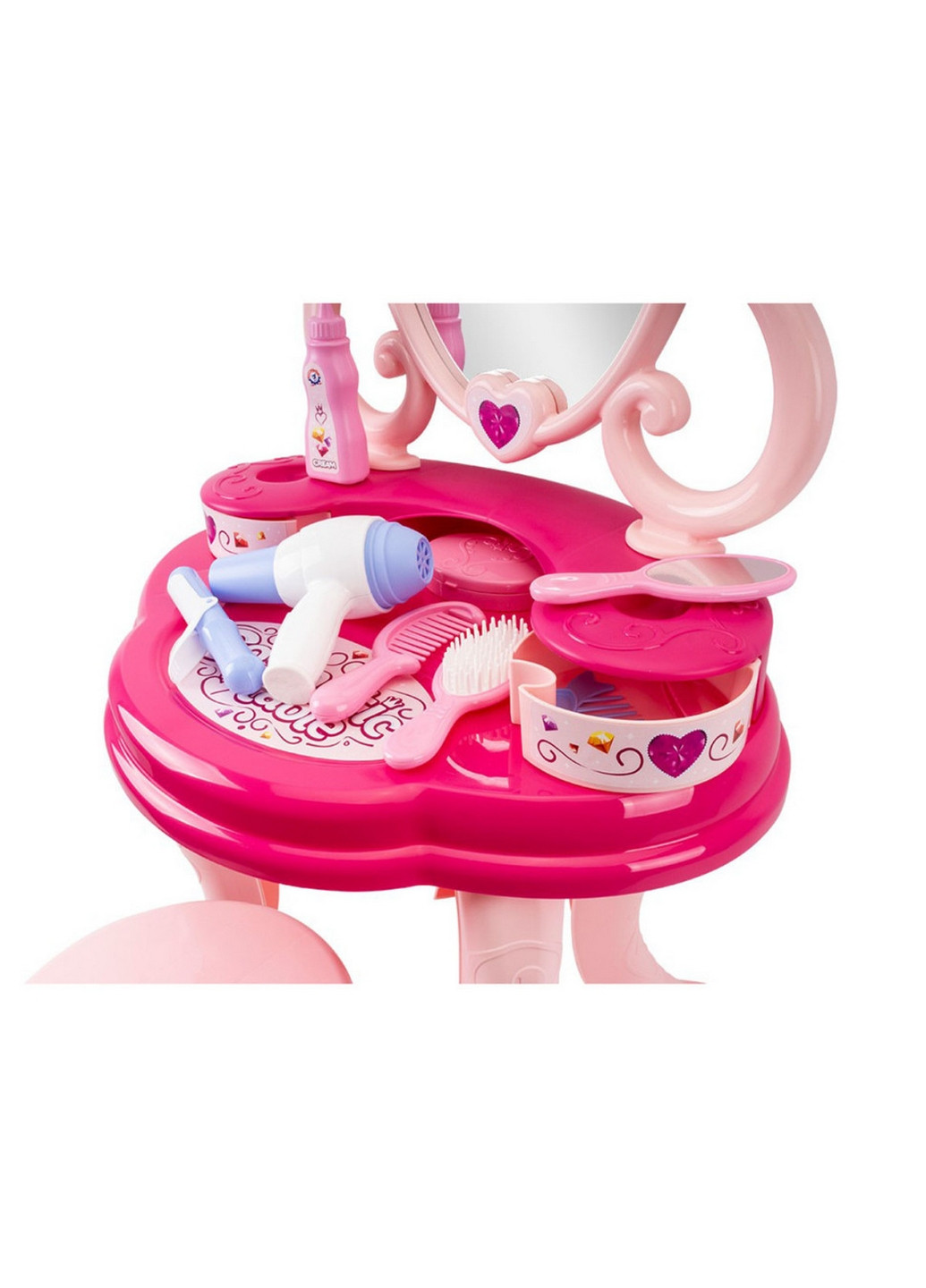 Дитяча іграшка Косметичний стіл зі стільцем Від 3 років ТехноК (267655965)