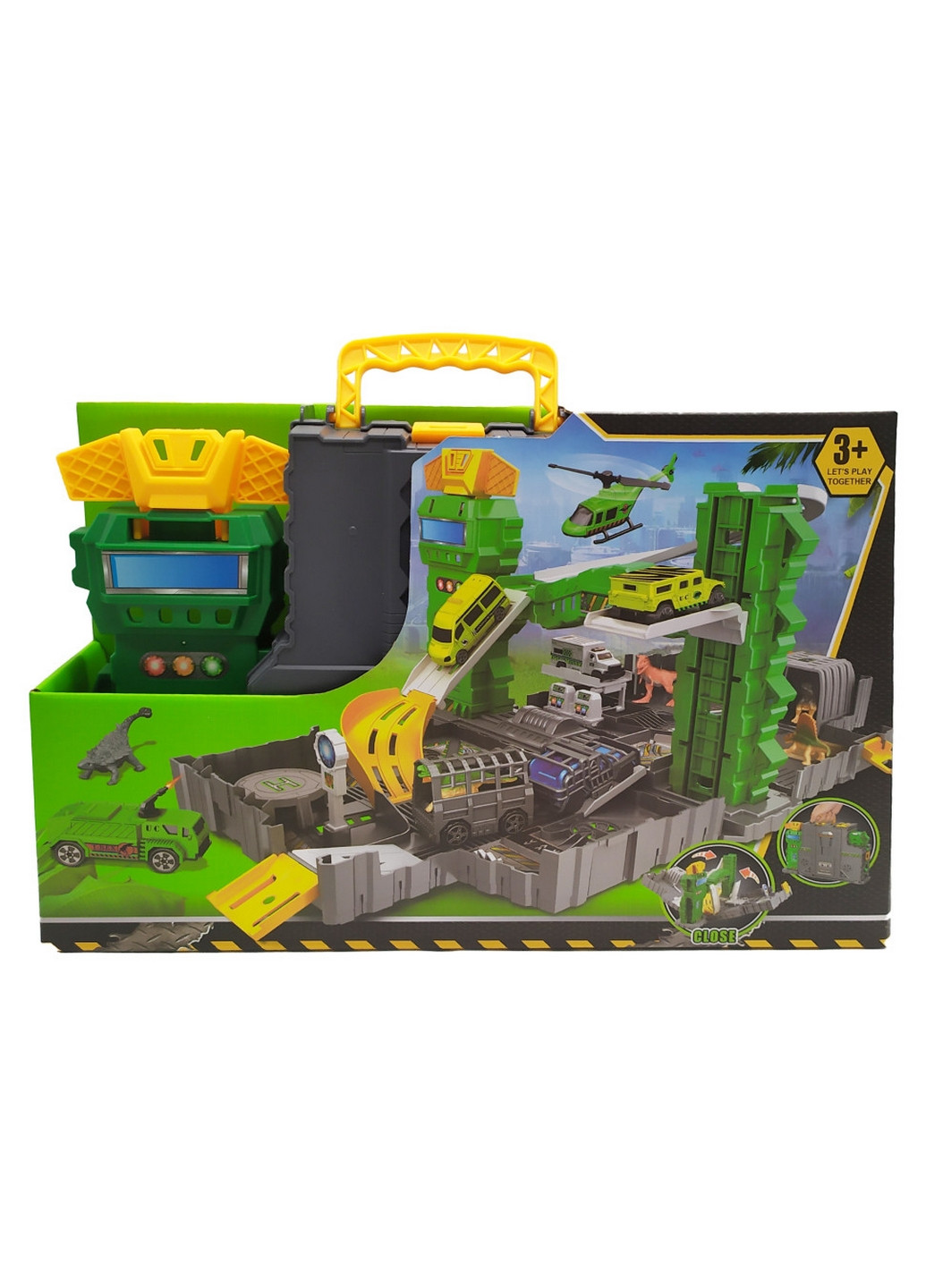 Игрушечный набор "Динозавры" 27х25х7 см Bambi (267654686)