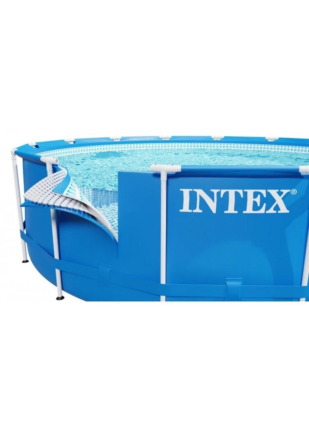 Басейн каркасний "Metal Frame Pool", з фільтр-насосом, 4485 л. 305х76 см Intex (267654712)