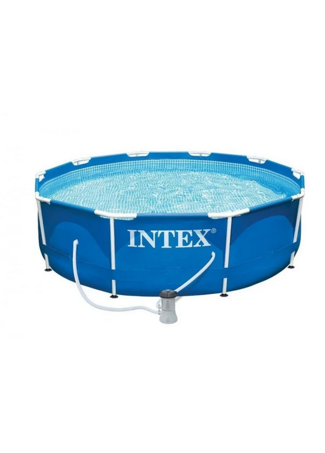 Басейн каркасний "Metal Frame Pool", з фільтр-насосом, 4485 л. 305х76 см Intex (267654712)