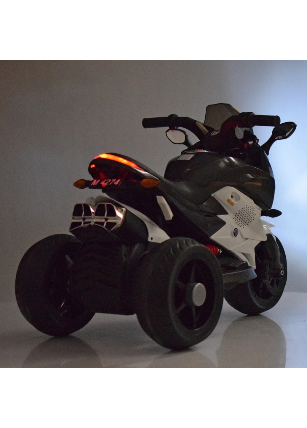 Детский электромобиль Мотоцикл до 25 кг 44,5х52,5х89,5 см Bambi (267653676)