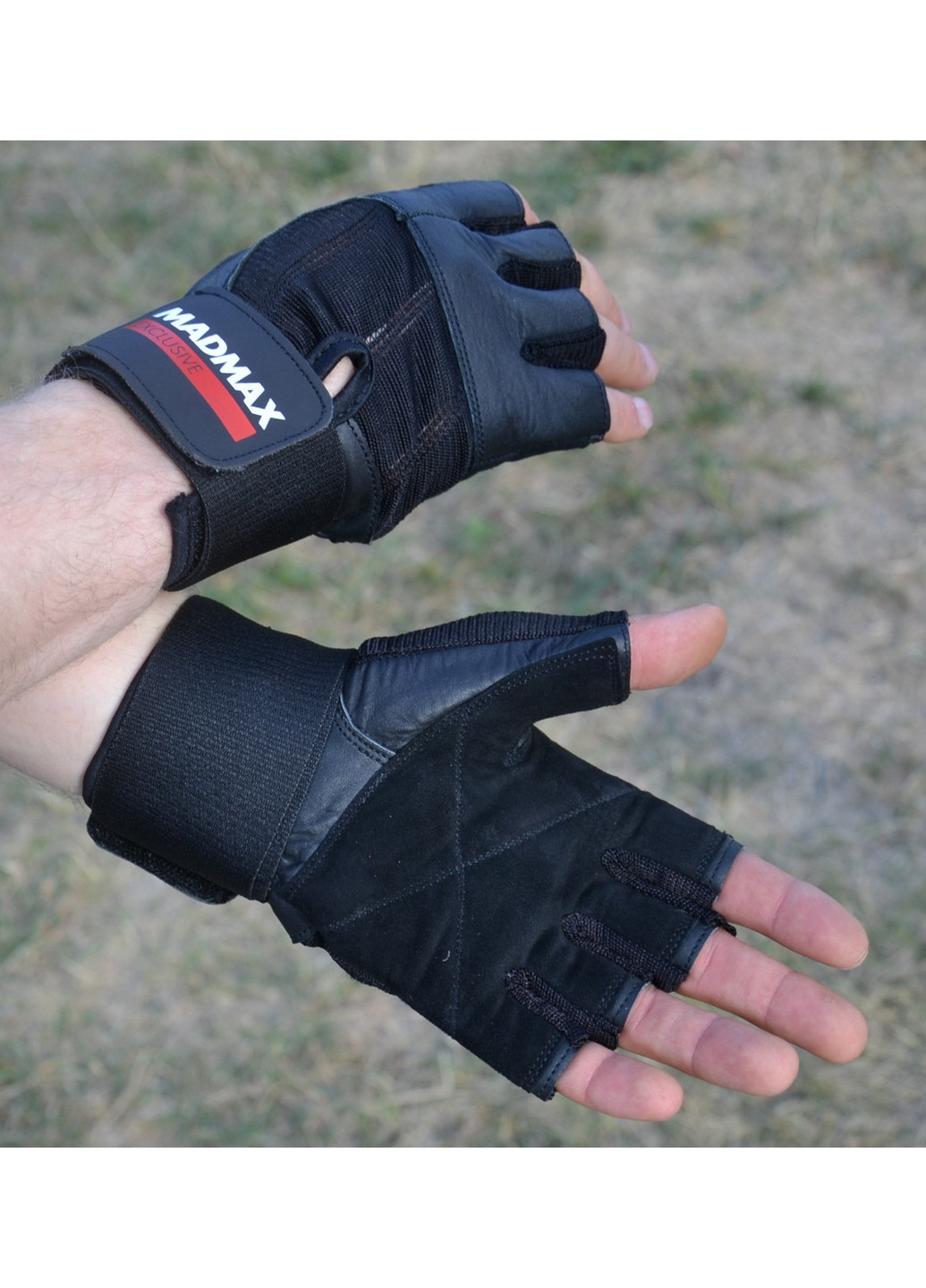Унісекс рукавички для фітнесу S Mad Max (267655621)