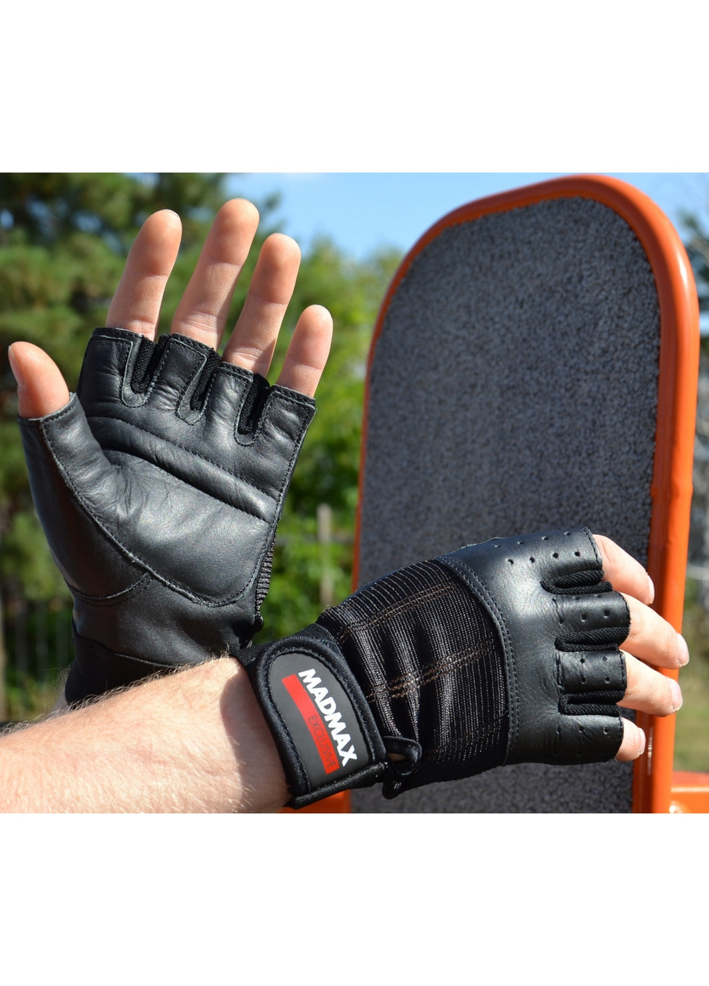 Унисекс перчатки для фитнеса L Mad Max (267658610)