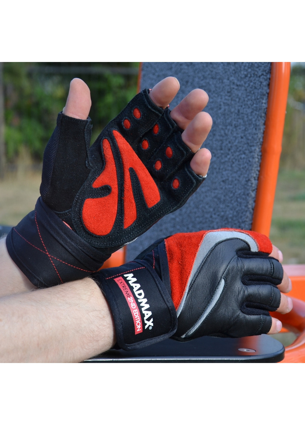 Унисекс перчатки для фитнеса M Mad Max (267655612)
