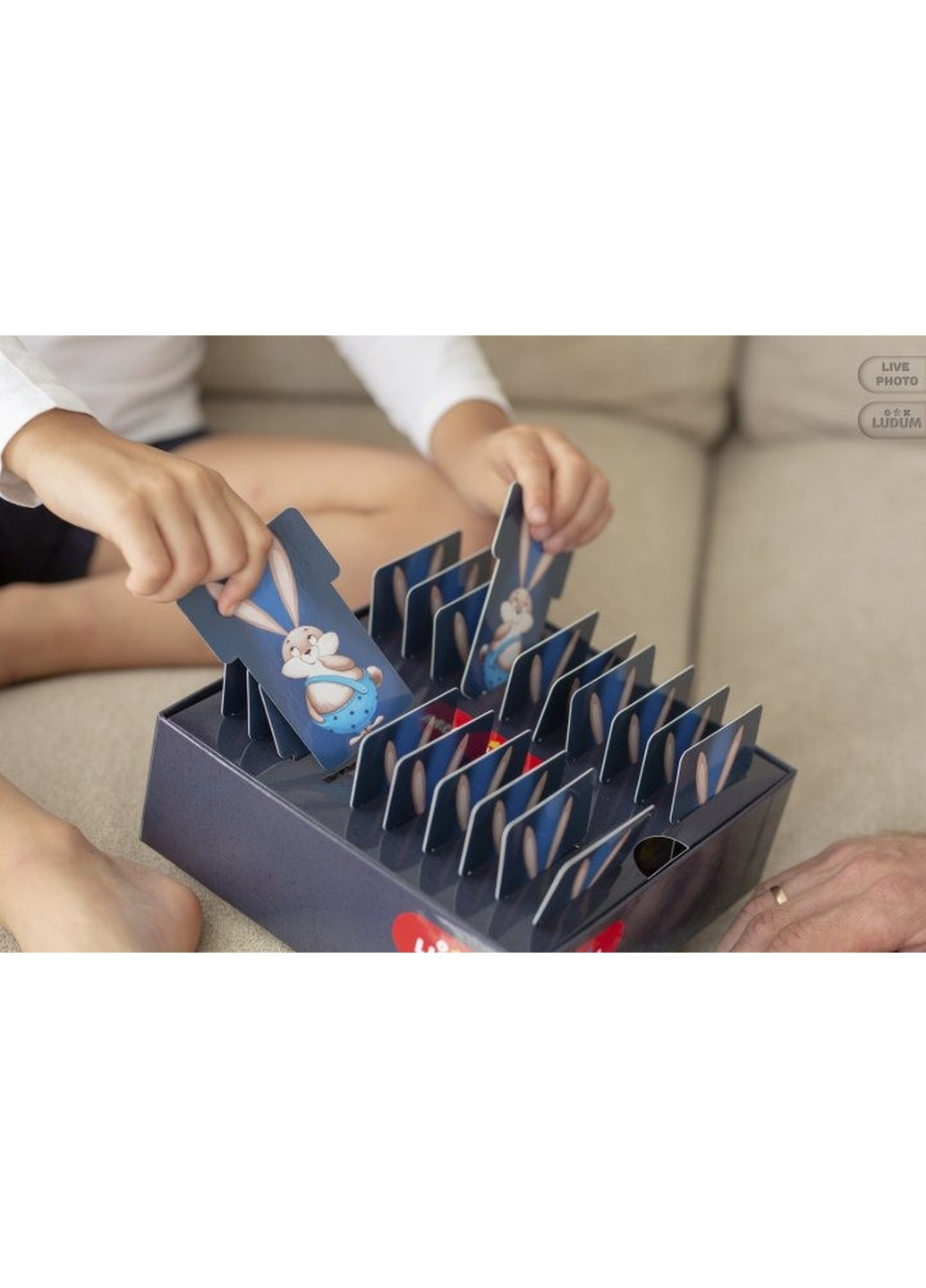 Настольная игра "Хватай и тащи!" украинский язык 11х7х11 см Ludum (267657082)