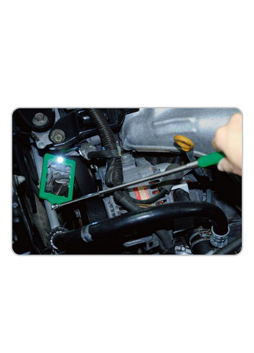 Дзеркало для огляду автомобіля 44х66 мм, 275-965 мм TOPTUL (267658102)