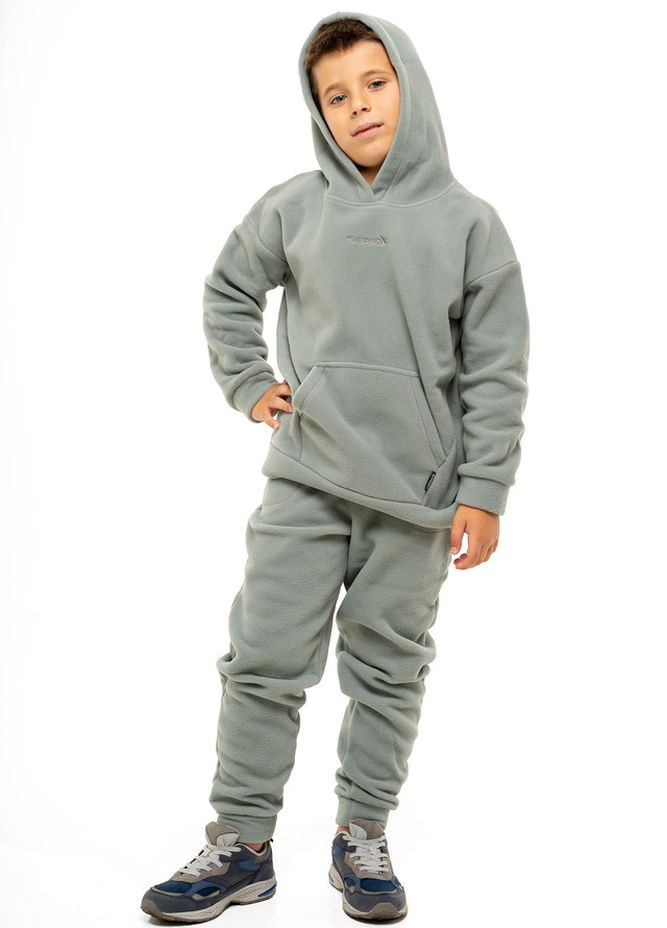 Флісовий спортивний костюм для хлопчика ThermoX kangaroo smoky (267579565)