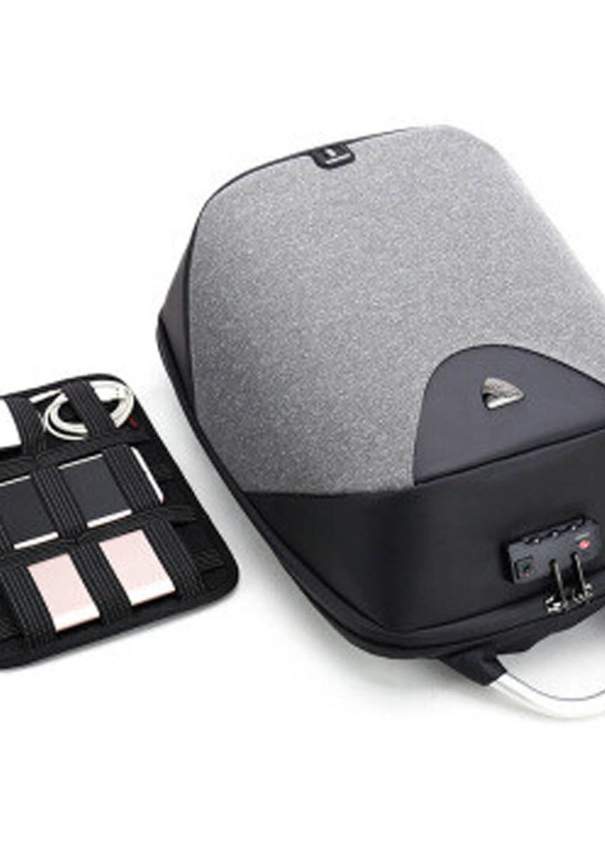 Рюкзак городской B00208 для ноутбука 15.6" с USB объем 24л. Серый (AH-B00208-2946) Arctic Hunter (267577807)