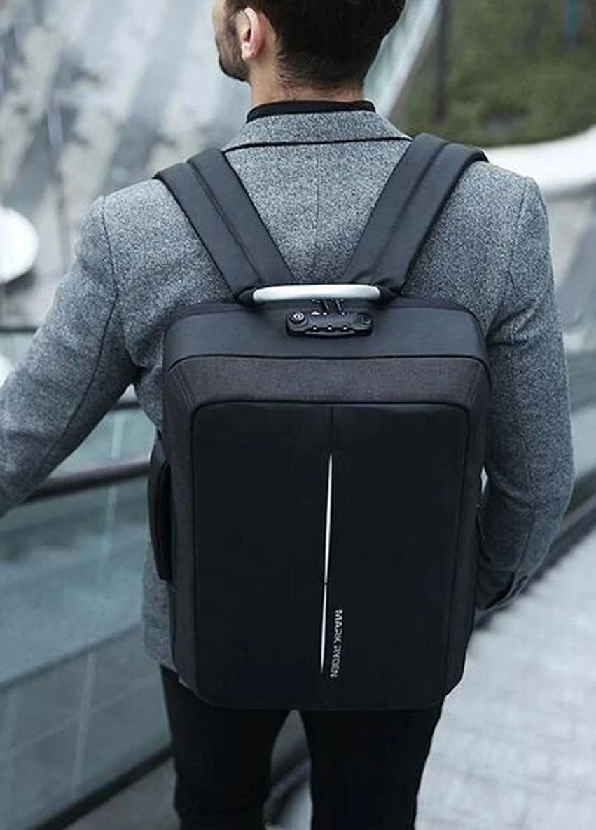Рюкзак міський Case MR6832 BK для ноутбука 15,6" з USB об'єм 20 л. (MR6832-00-2232UA) Mark Ryden (267577705)