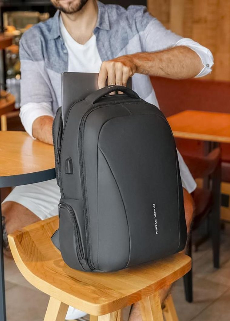 Рюкзак Bastion MR9380 для ноутбука 15,6" об'єм 25л. Чорний (MR9380-2251UA) Mark Ryden (267577775)