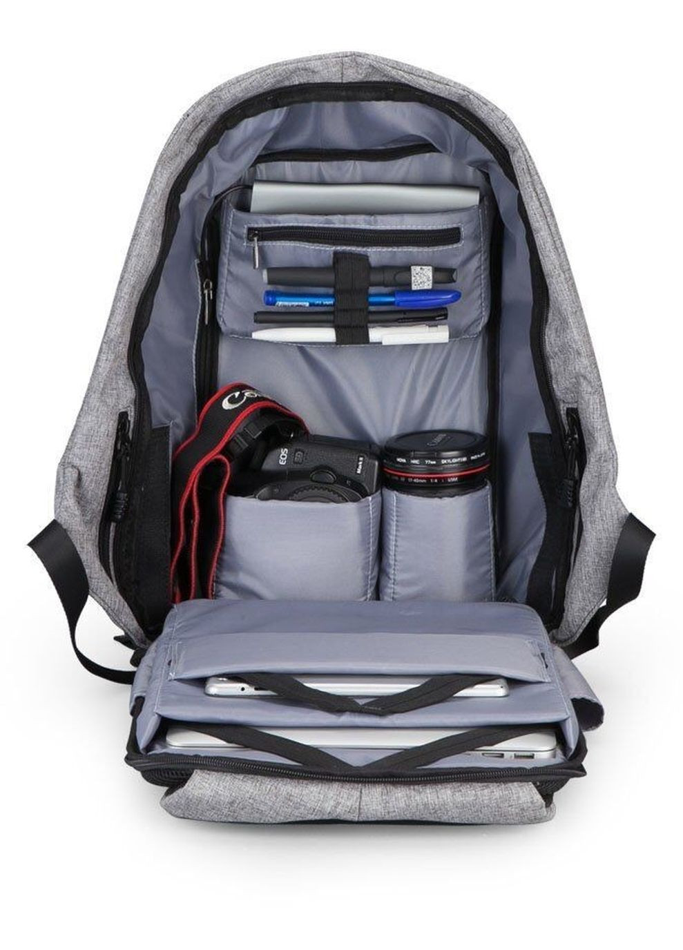 Рюкзак міський Антизлодій Safe MR5815ZS SJ BK для ноутбука 15,6" з USB об'єм 18 л. (MR5815ZS-SJ17-2220UA) Mark Ryden (267577730)