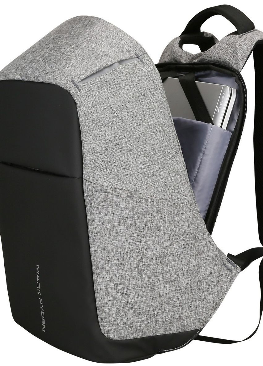 Рюкзак міський Антизлодій Safe MR5815ZS SJ BK для ноутбука 15,6" з USB об'єм 18 л. (MR5815ZS-SJ17-2220UA) Mark Ryden (267577730)