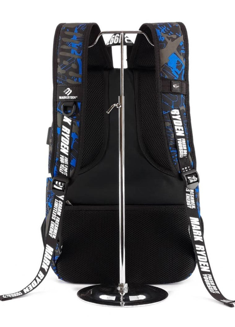 Рюкзак MR6008 DynamicPlanet для ноутбука 15,6" с USB объем 23 л. Темно-синий (MR6008CD-07-2485UA) Mark Ryden (267577749)