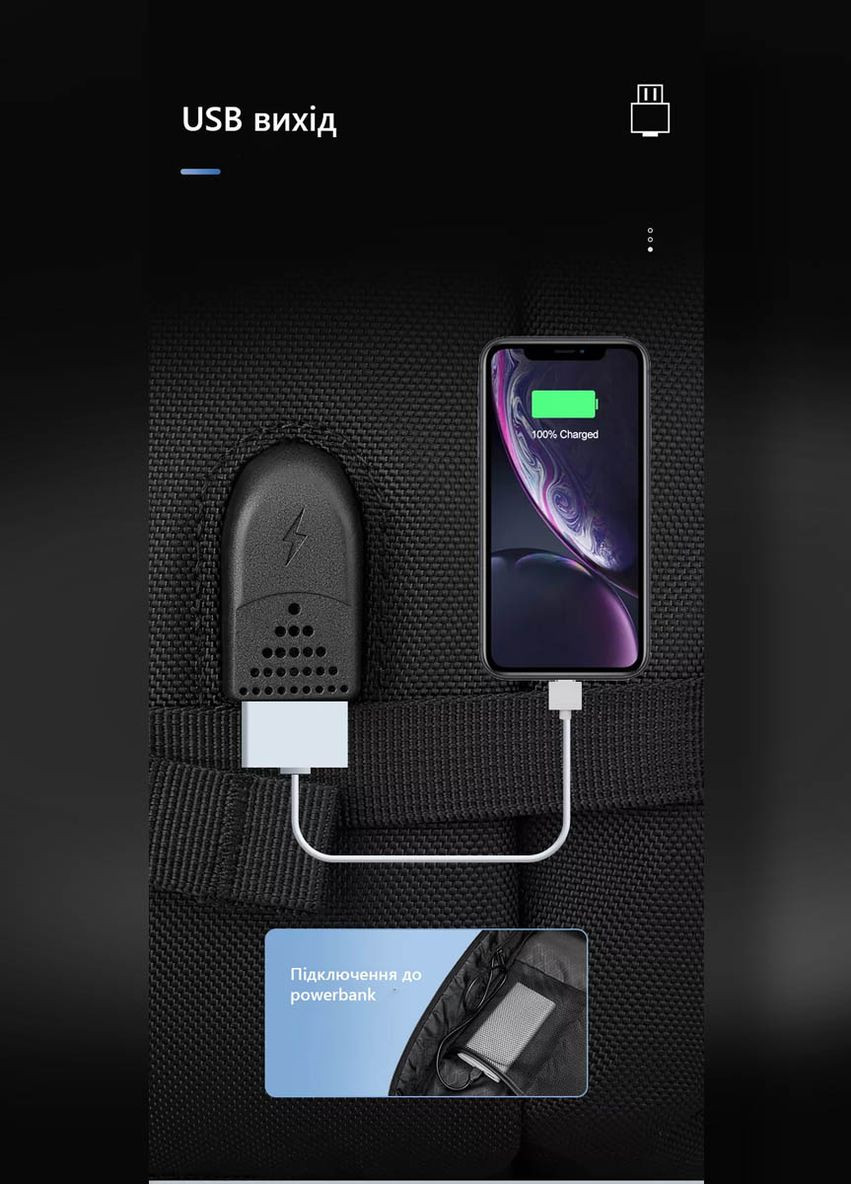 Рюкзак-сумка розширювана MR1930SJ об'єм 38л. для ноутбука 15,6" Чорний (MR1930SJ-00-3081UA) Mark Ryden (267577732)