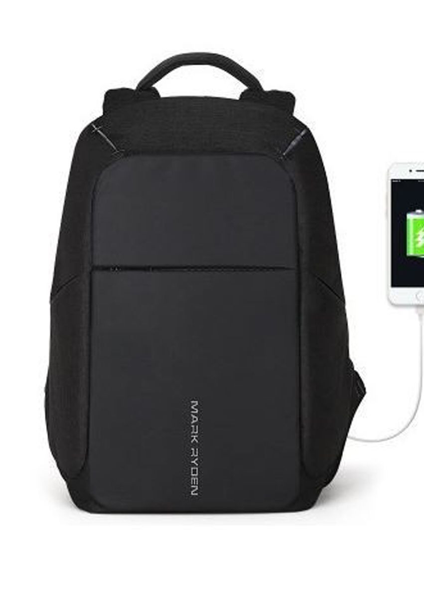 Рюкзак городской Антивор Safe MR5815ZS SJ BK для ноутбука 15,6" с USB объем 18 л. (MR5815ZS-SJ00-2219UA) Mark Ryden (267577697)