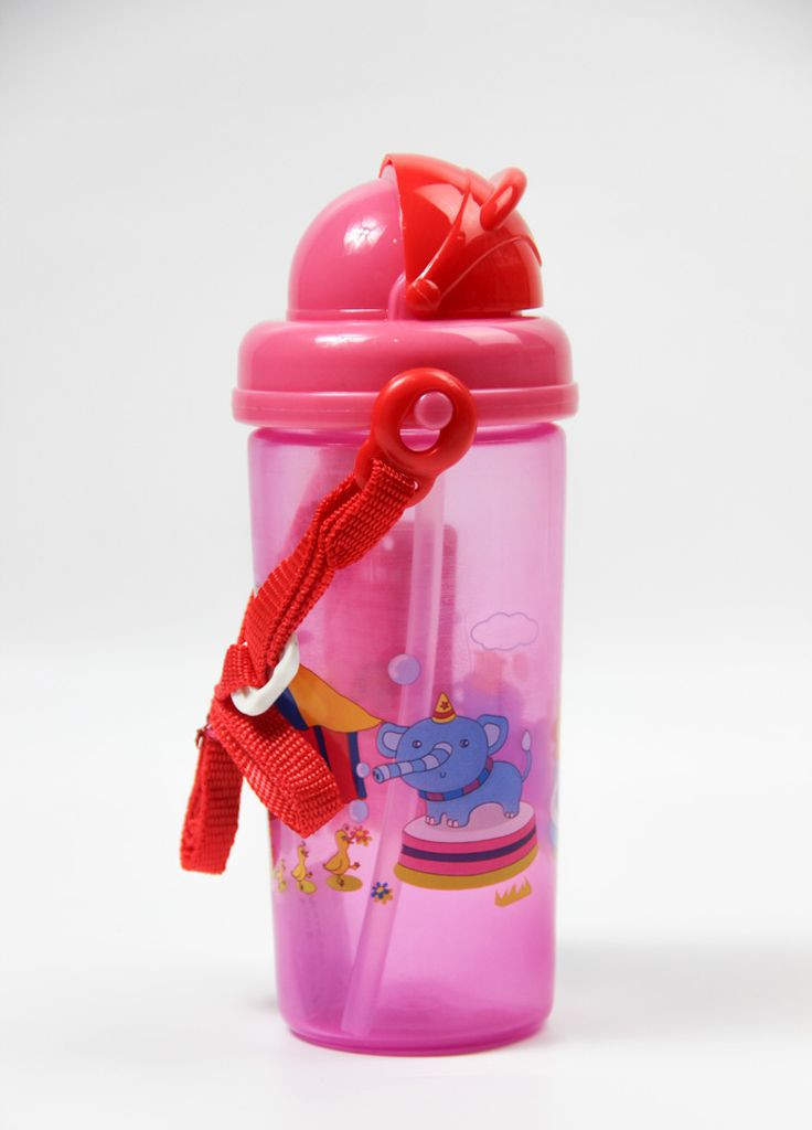 Детская бутылочка для питья с соломинкой/ремешком 500мл Home (267573410)