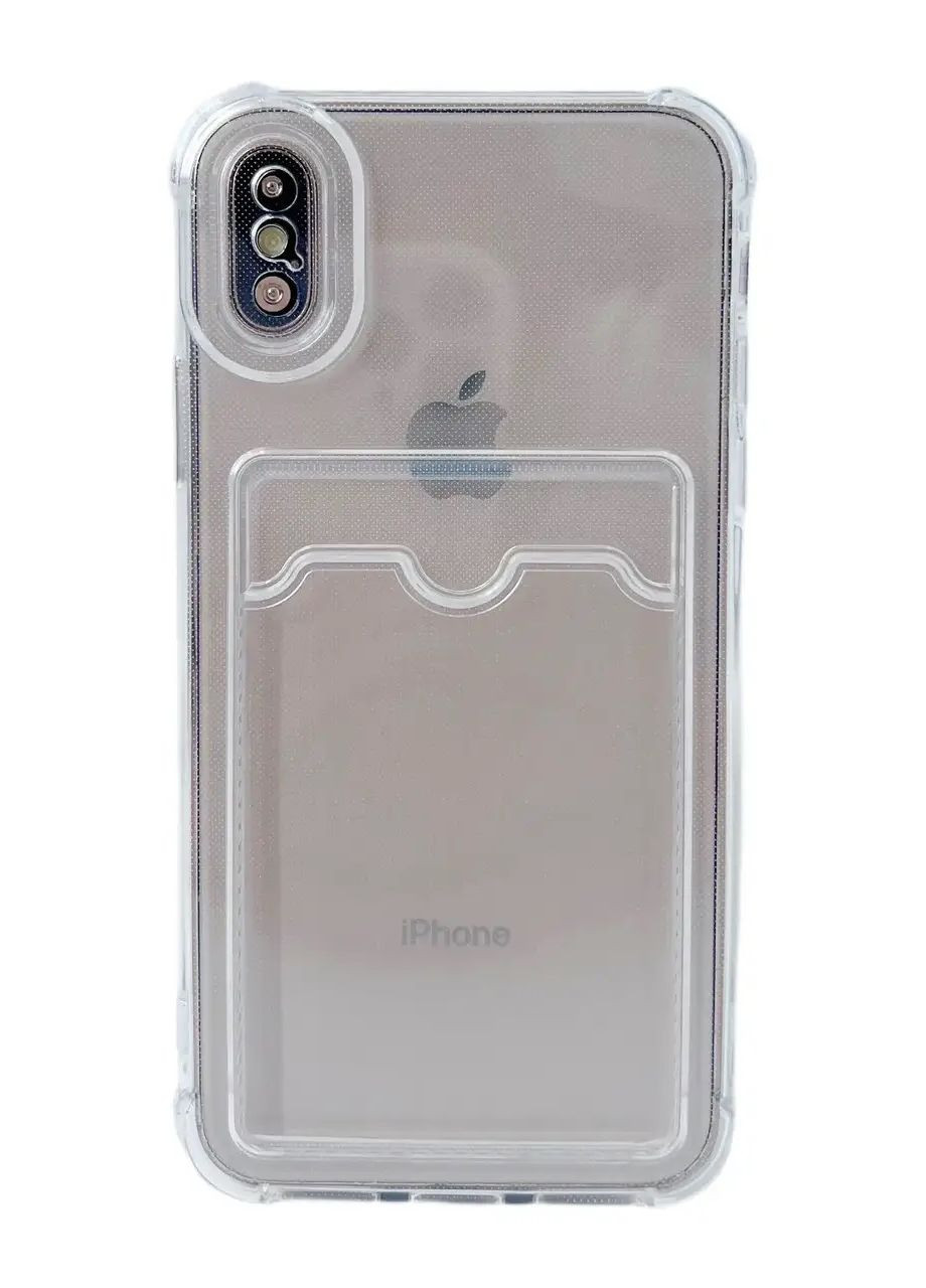 Прозрачный чехол Pocket Case для iPhone Xs Max Прозрачный No Brand (267809573)