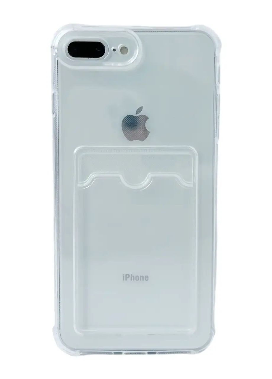 Прозорий чохол Pocket Case для iPhone 7 Plus/8 Plus з кишенею для карток No Brand (267809583)