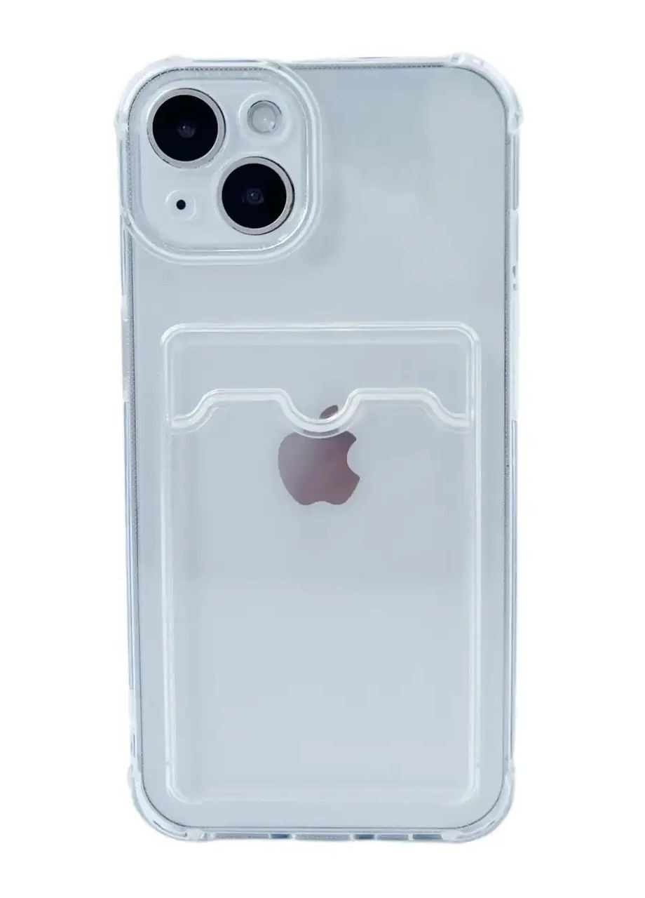 Прозрачный чехол Pocket Case для iPhone 15 Прозрачный No Brand (267809586)