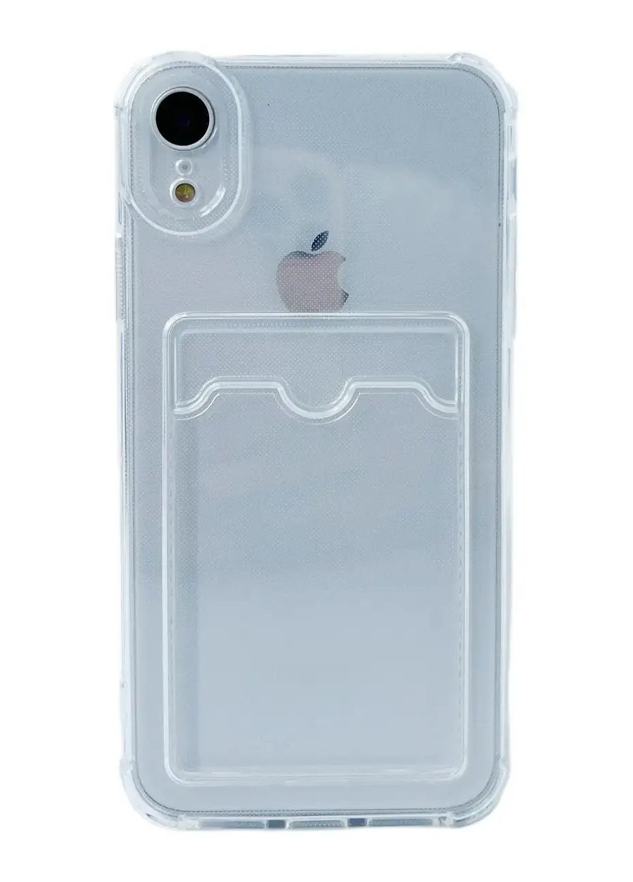 Прозрачный чехол Pocket Case для iPhone Xr Прозрачный No Brand (267809557)