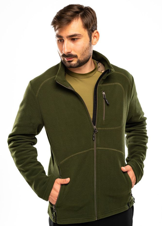 Флісова спортивна кофта ThermoX khaki (268223663)