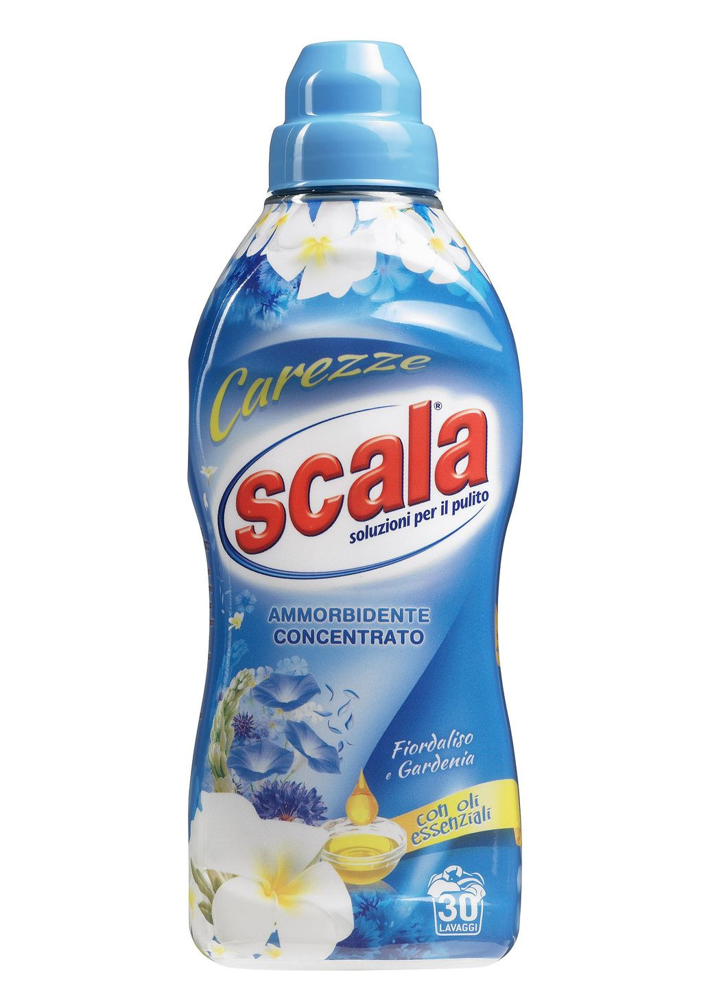 Концентрований кондиціонер-ополіскувач з ароматом волошки та гарденії Ammorbidente Fiordalisio & Gardenia 750 мл Scala (268125025)