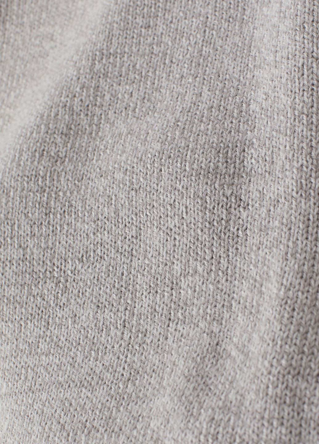 Серый демисезонный свитер с высоким воротом серый повседневный демисезон пуловер H&M